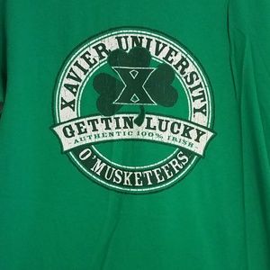 Xavier University St. Patrick's Day t-shirt